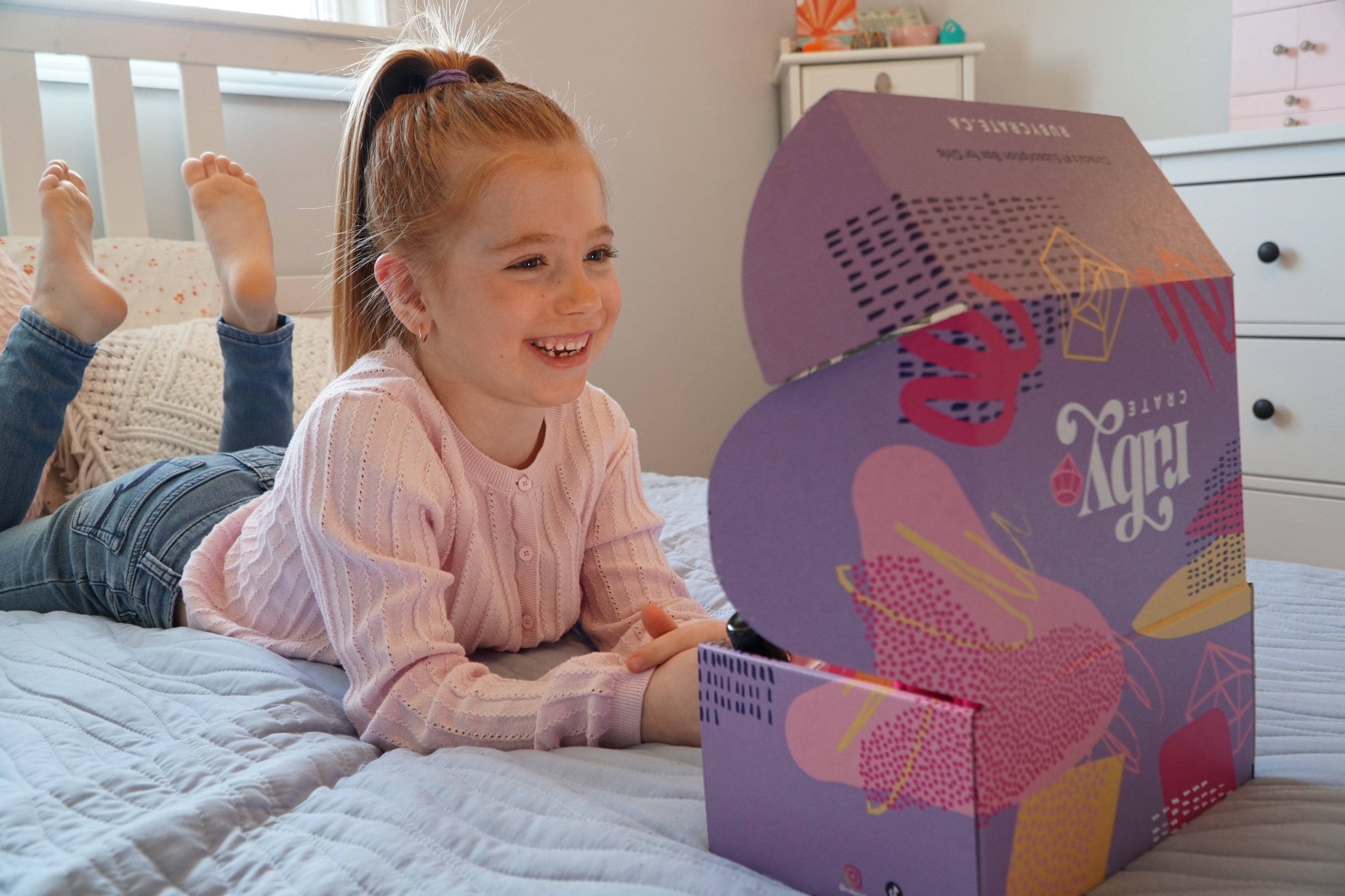 Birthday Mini Ruby Crate (Designed For Girls 4-7 years old)